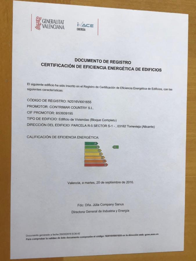 Calle Bullas Topfloor lejlighed Torrevieja Eksteriør billede